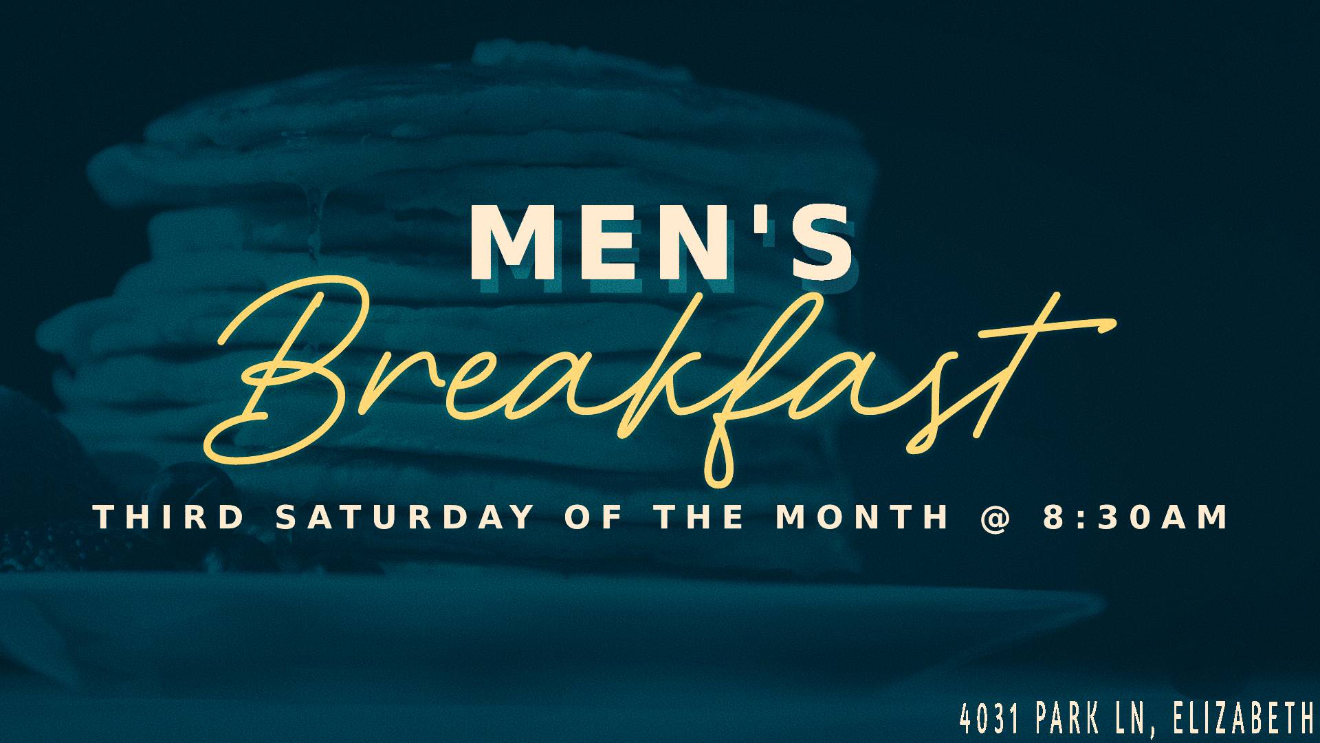 Men's Breakfast